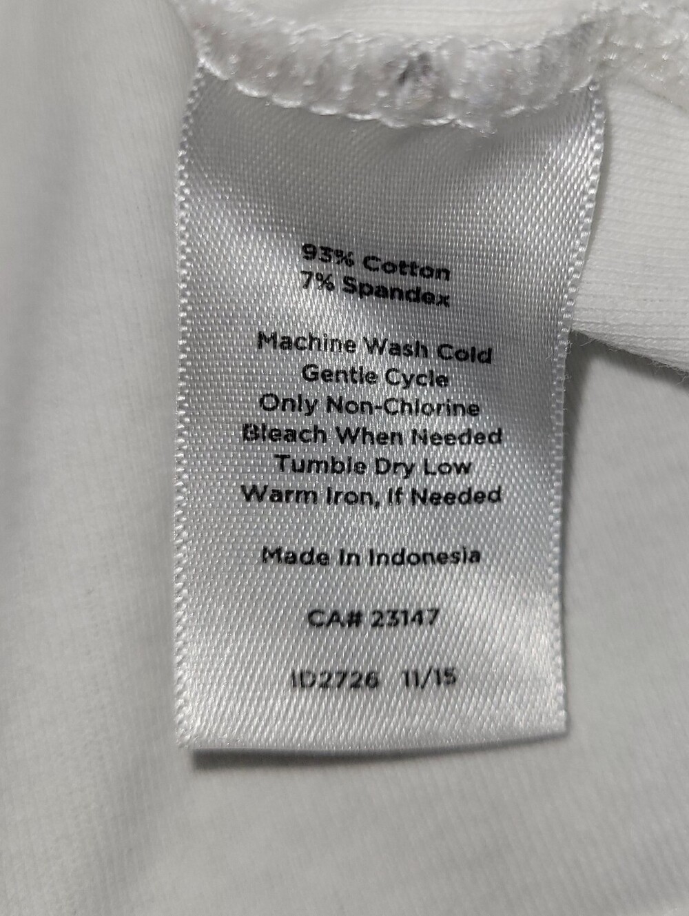 Talbots Stretch Weekend Tee - Picture 9 of 9